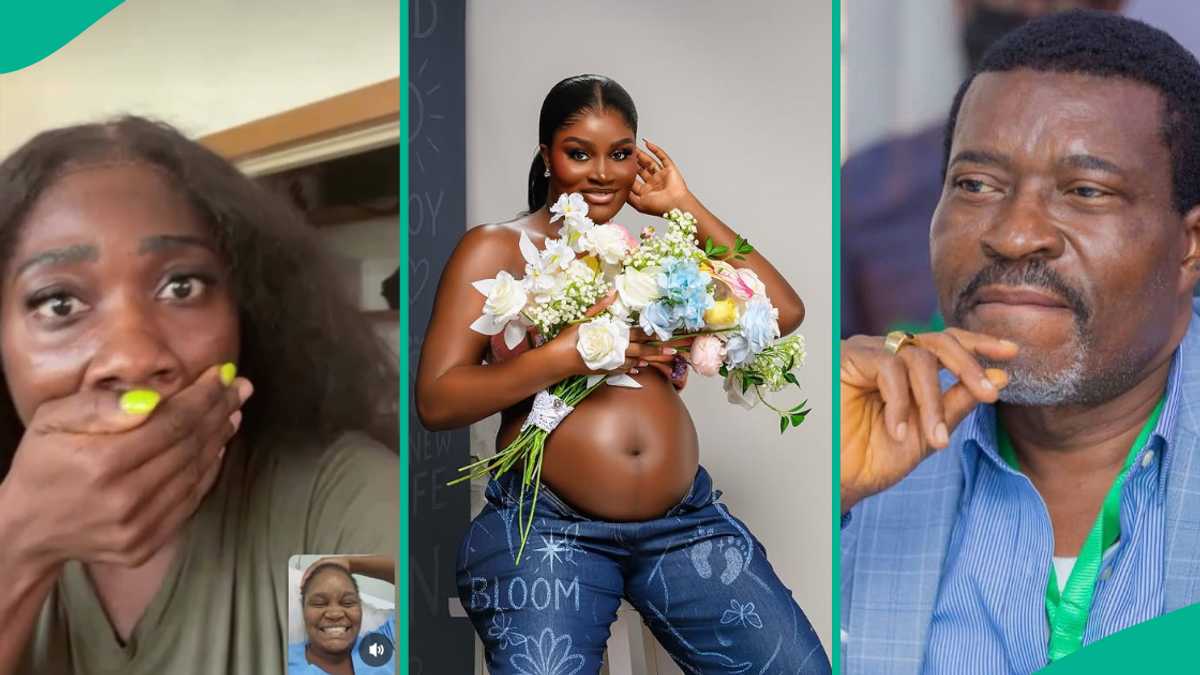 Chizzy Alichi: Video of How Kanayo, Mercy Johnson, Celebs Reacted to Actress’ Pregnancy Trends