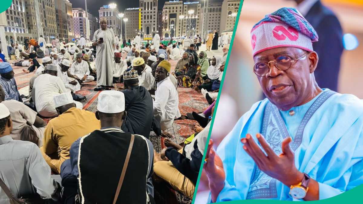 Hajjin Bana: Malamai Sun yi wa Bola Tinubu Addu'a a Birnin Madina
