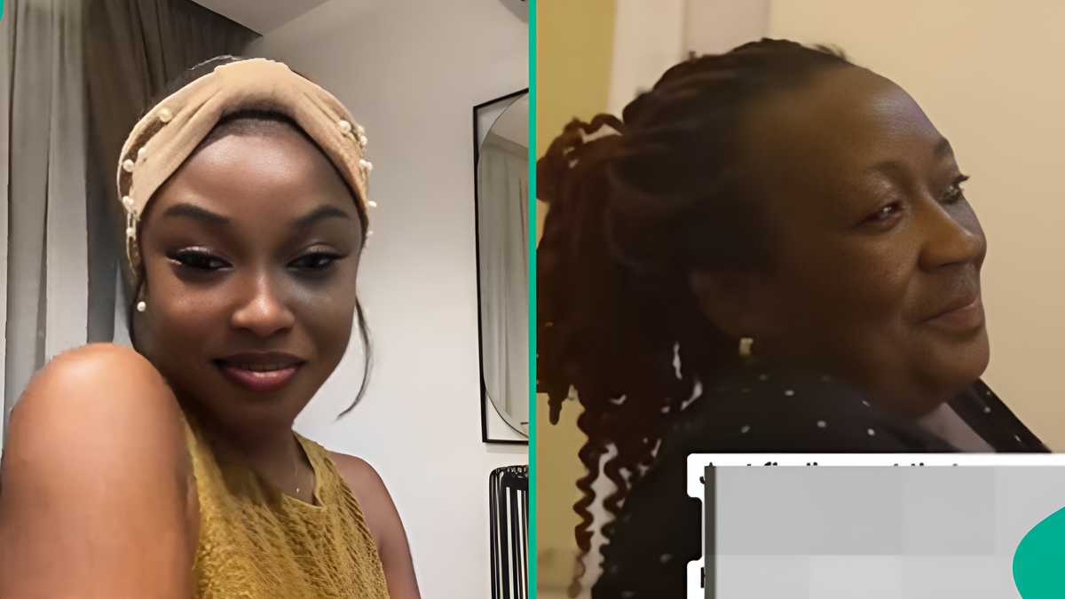 Lady Shows Video of Mum in Old Nollywood Movie, Shares How Family Made Her Quit Acting Career