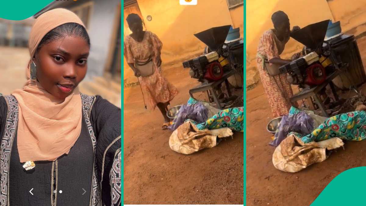 Lady Who Went to Grind Pepper in Early Morning Shares Video of What Engine Owner Did
