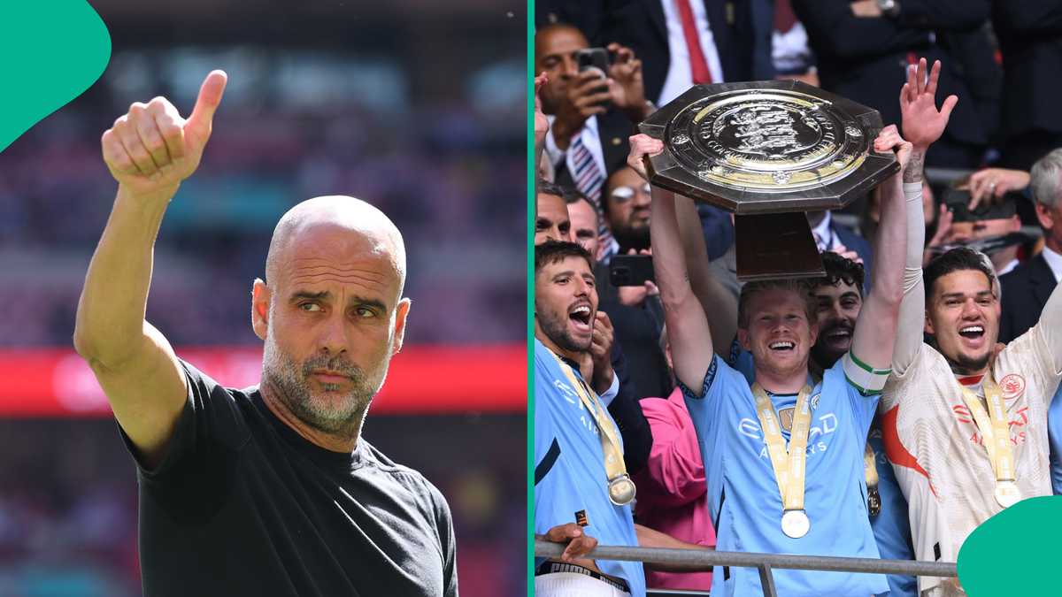 “Manchester City Won the Community Shield”: Pep Guardiola Defends Club’s Trophyless Season, Video
