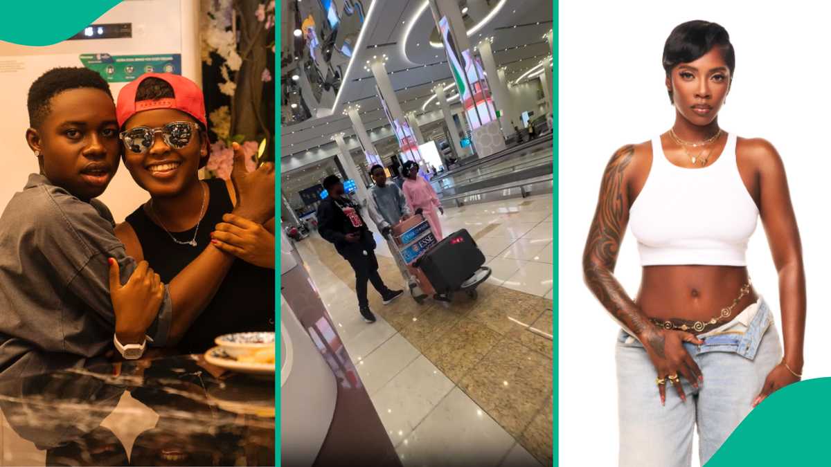 Peller and Jarvis Fly to Dubai for His 20th Birthday, After Tiwa Savage Gifted Them Visas: “Habibi”