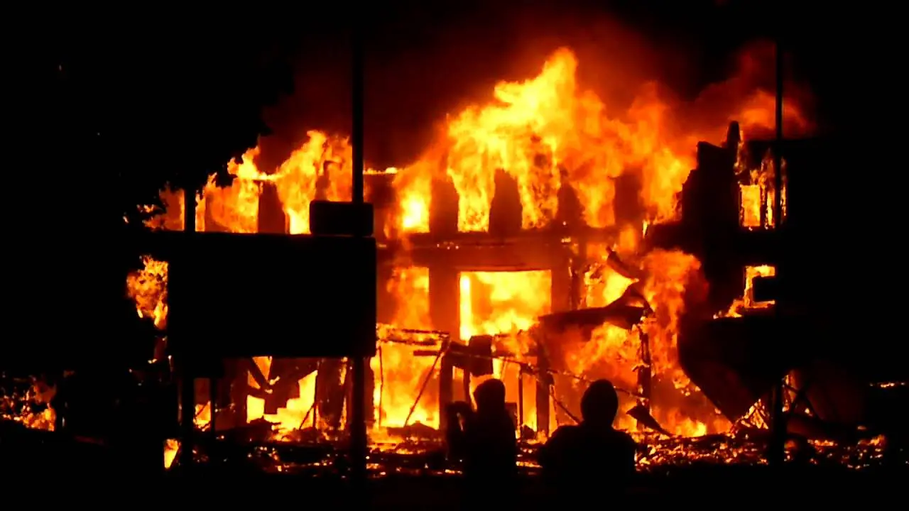 Properties worth millions of naira destroyed as fire razes Ibadan poly staff quarters