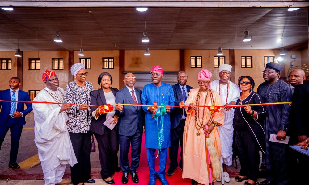 PHOTOS: Sanwo-Olu Commissions Two New Infrastructures In Lagos
