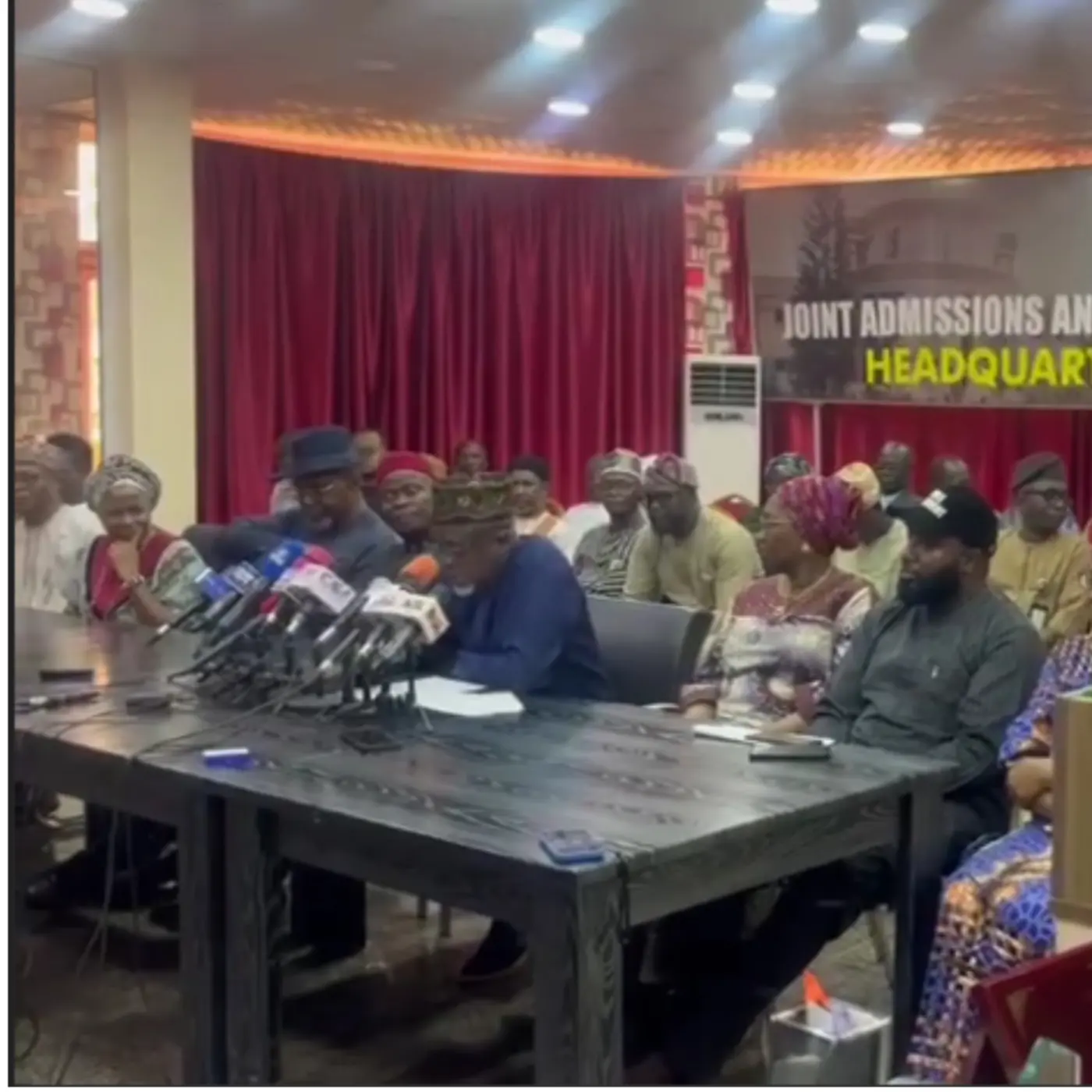 UTME 2025 errors: JAMB Registrar breaks down in tears, begs candidates for forgiveness (VIDEO)