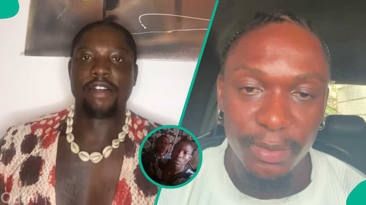 VeryDarkMan Celebrates Elder Brother on His Birthday with Rare Childhood Picture, Fans React