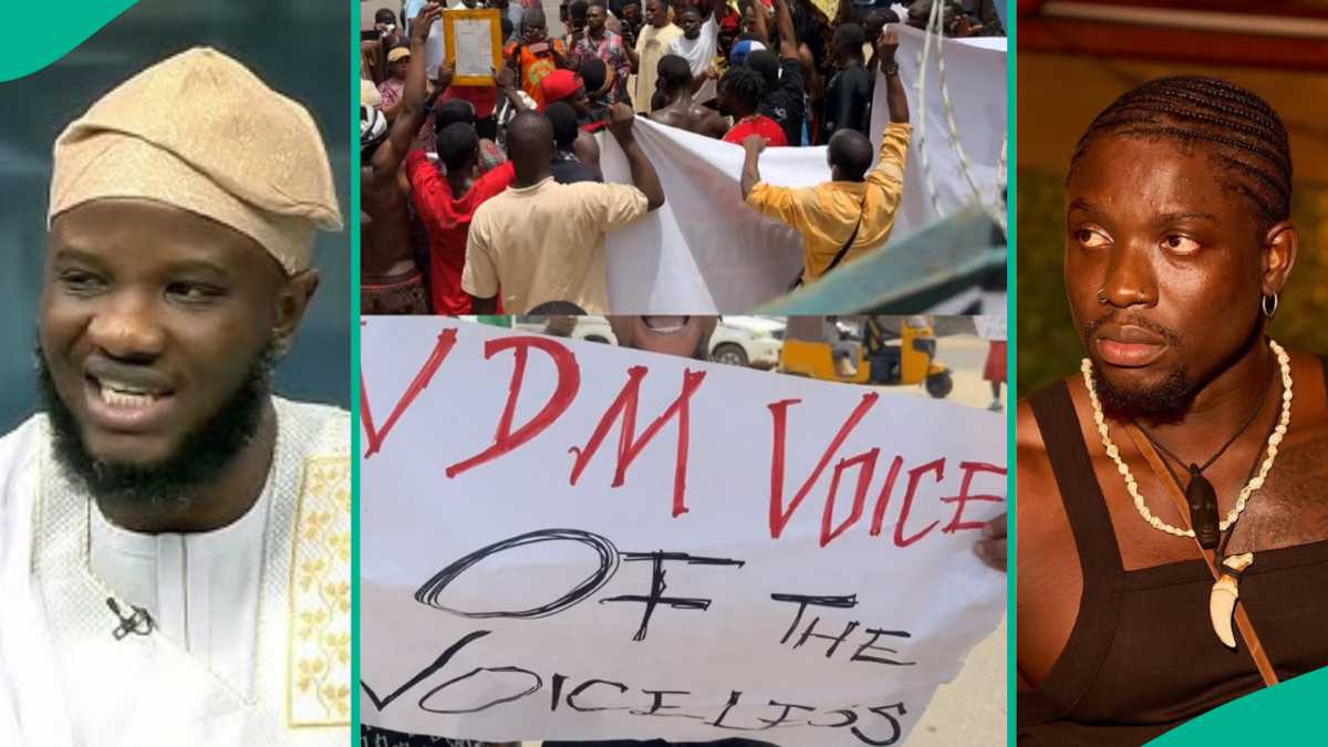 Verydarkman: Deeone Issues Stern Warning to ‘Free VDM’ Protesters As Videos Surface Online